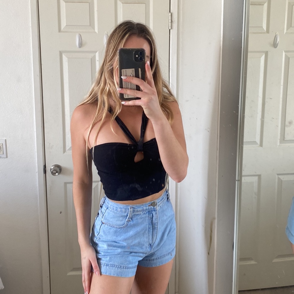 CUTE VINTAGE DENIM JEANS🤍